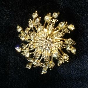 Swirl of Sparkles Pin